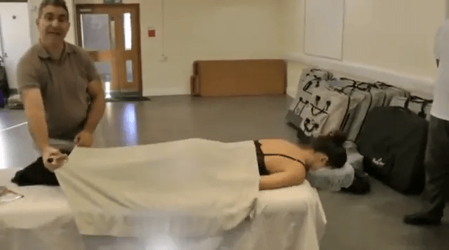 Havlu tekniği uygulaması