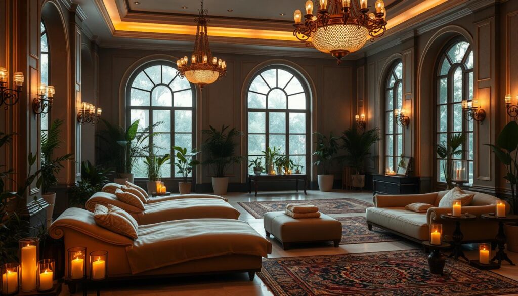 Lüks spa ortamı Lüks spa ortamı