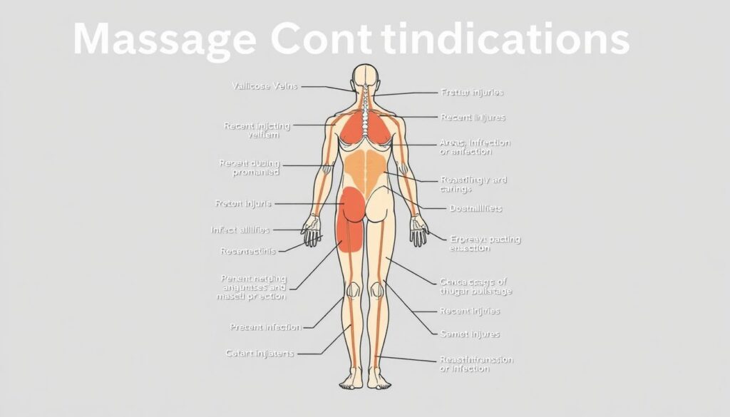 Masaj kontrendikasyonları