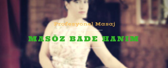 Masöz Bade Anadolu Yakası İstanbul