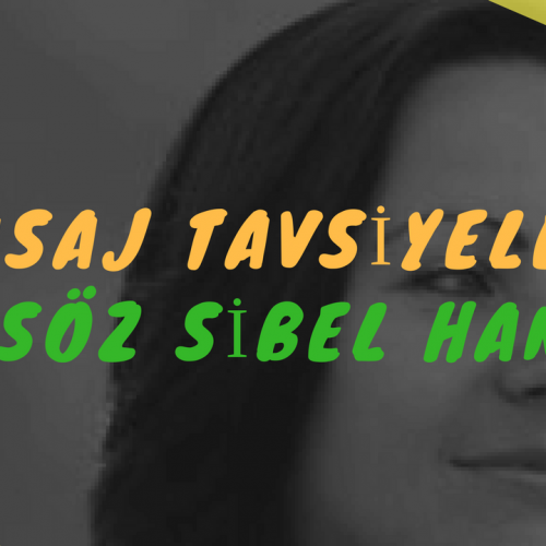 Masöz Sibel Hanım Masaj Tavsiye