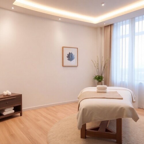 massage therapy room in Şişli, Istanbul
