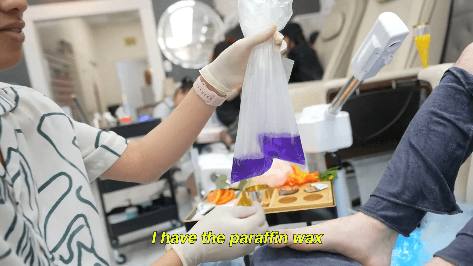 Parafin mumu uygulaması