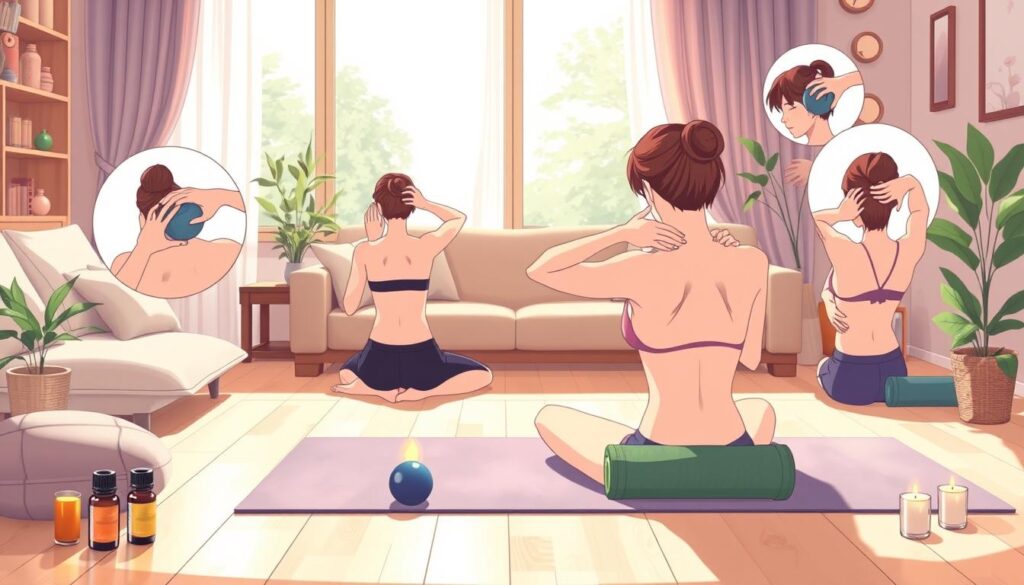 evde masaj teknikleri