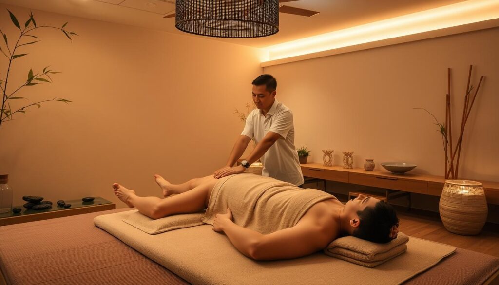 güneşli masaj ustası