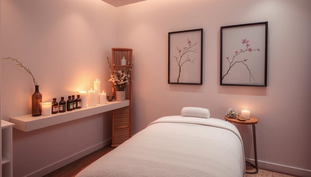 profesyonel masaj seansı