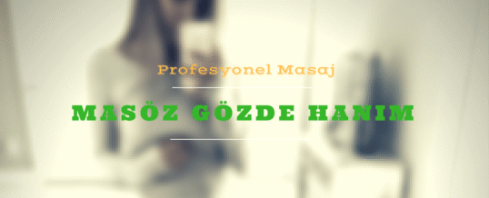 Masöz Gözde Hanım İstanbul